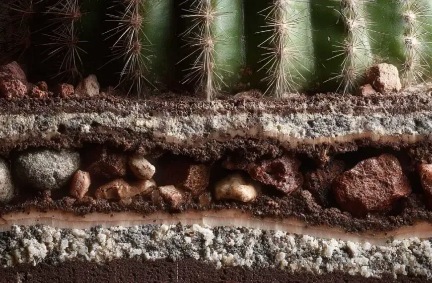 sol drainage du cactus